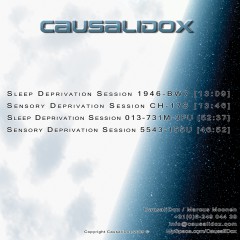 Sensory / Sleep Deprivation Sessions CD back