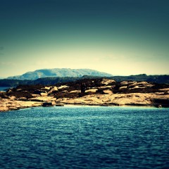 Island off the Norwegian coast